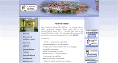 Desktop Screenshot of fortunahostel.lt